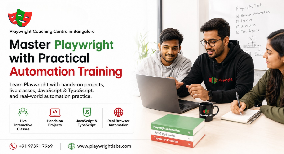 Playwright Training in Bangalore